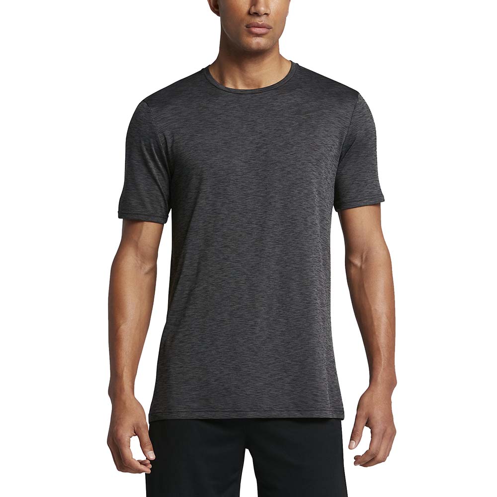 reservedele Belønning relæ Nike Breathe Hyper Dry Short Sleeve T-Shirt Grey | Traininn