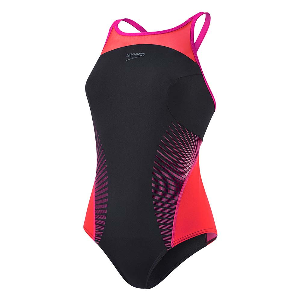 Speedo Womens Fit Splice All Over Muscle Back 