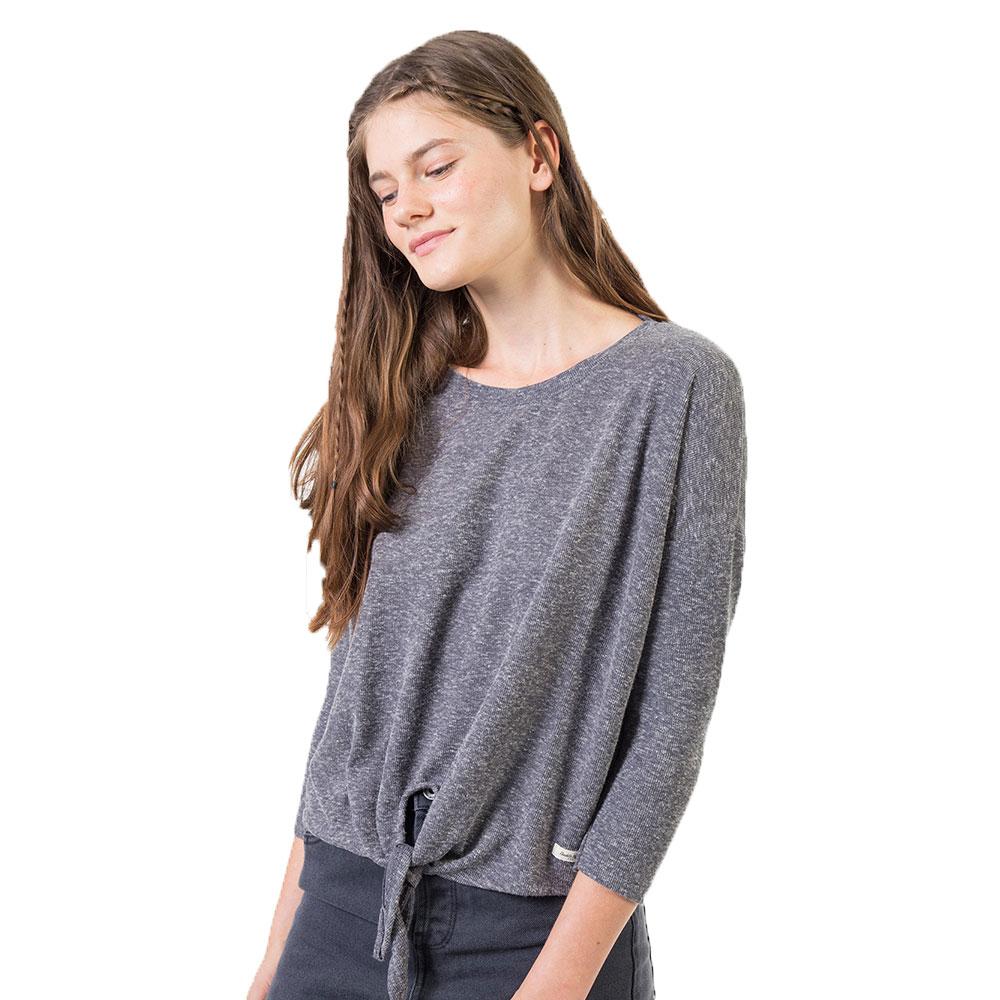 double-agent-cutwork-sweater-with-knot-long-sleeve-t-shirt