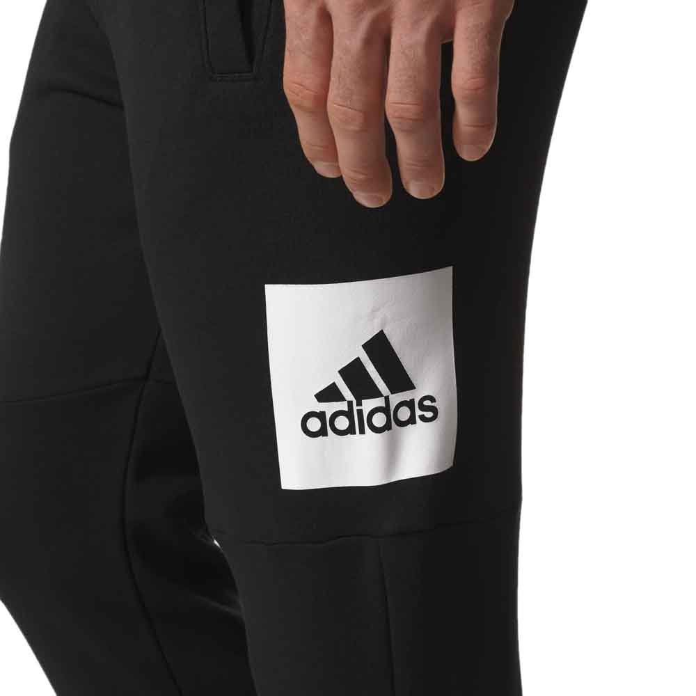 adidas Essentials Box Logo Slim Tapered French Terry Lang Hose