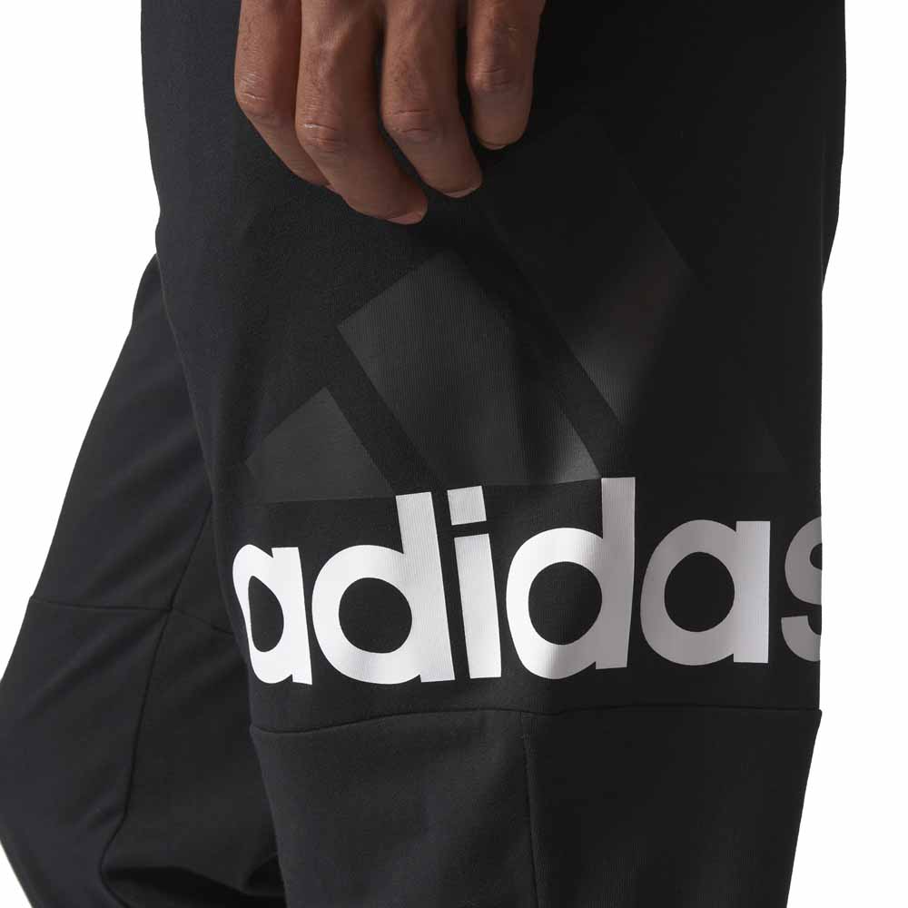 adidas Pantaloni Lungo Essentials Performance Logo Tapered Single Jersey