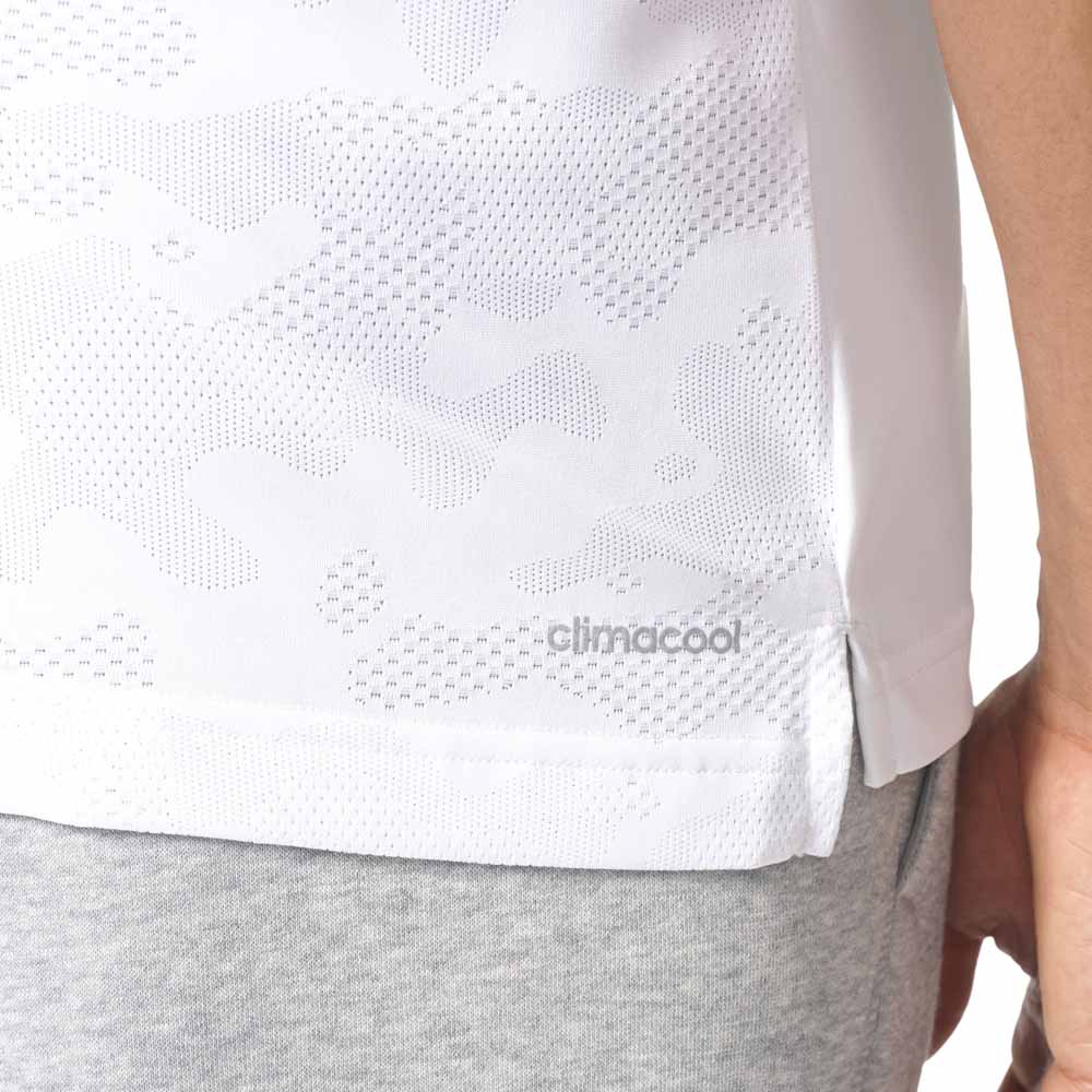imperdonable Horno rehén adidas Camiseta Manga Corta FreeLift Climacool Blanco | Runnerinn