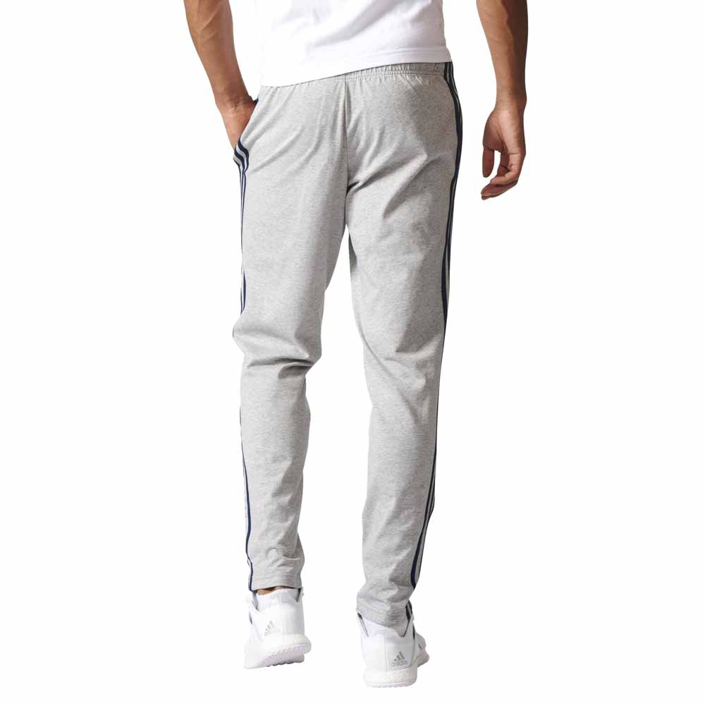 adidas Pantaloni Lungo Essentials 3 Stripes Tapered Single Jersey