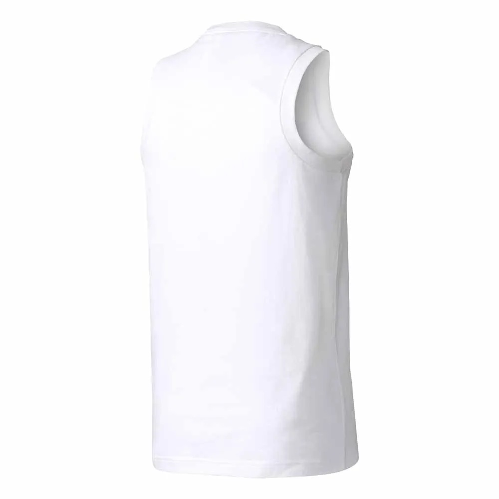 adidas Essentials Tank White | Runnerinn