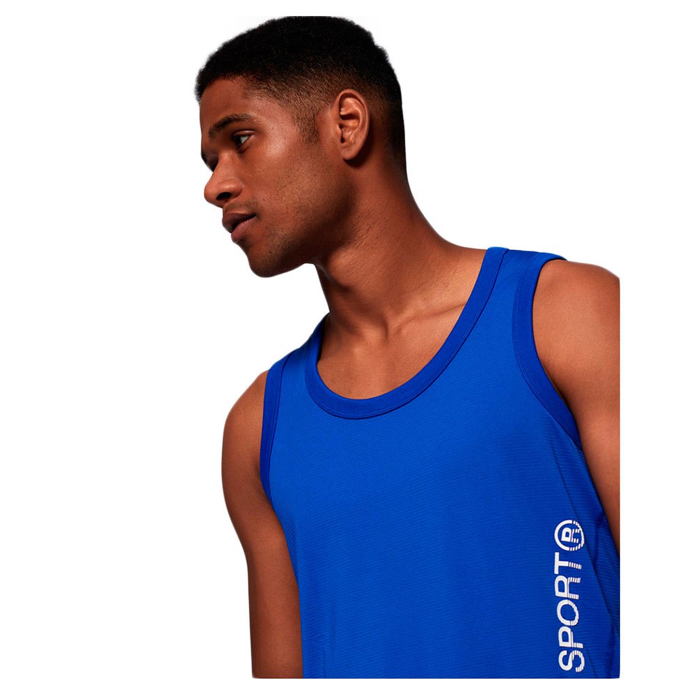 Superdry T-Shirt Sans Manches Sports Active Relaxed