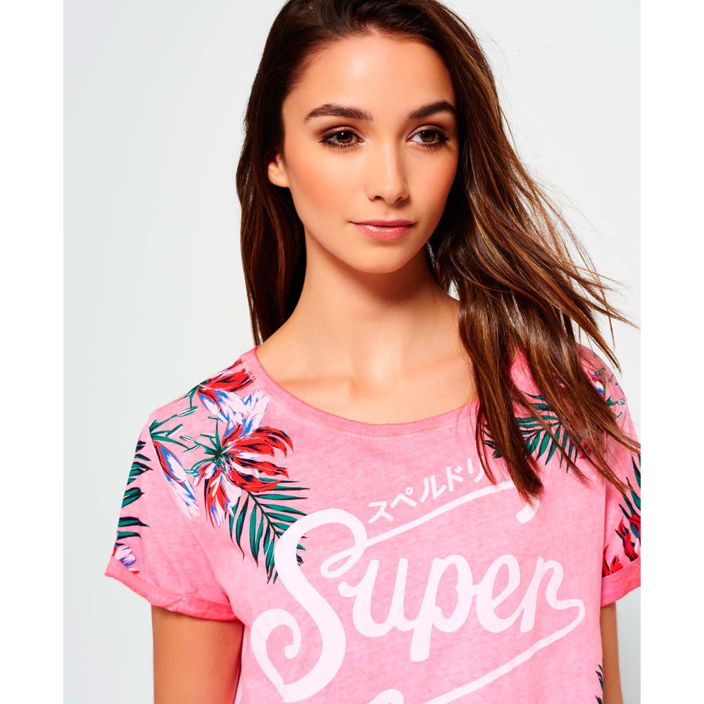 Superdry T-Shirt Manche Courte Makers Boyfriend
