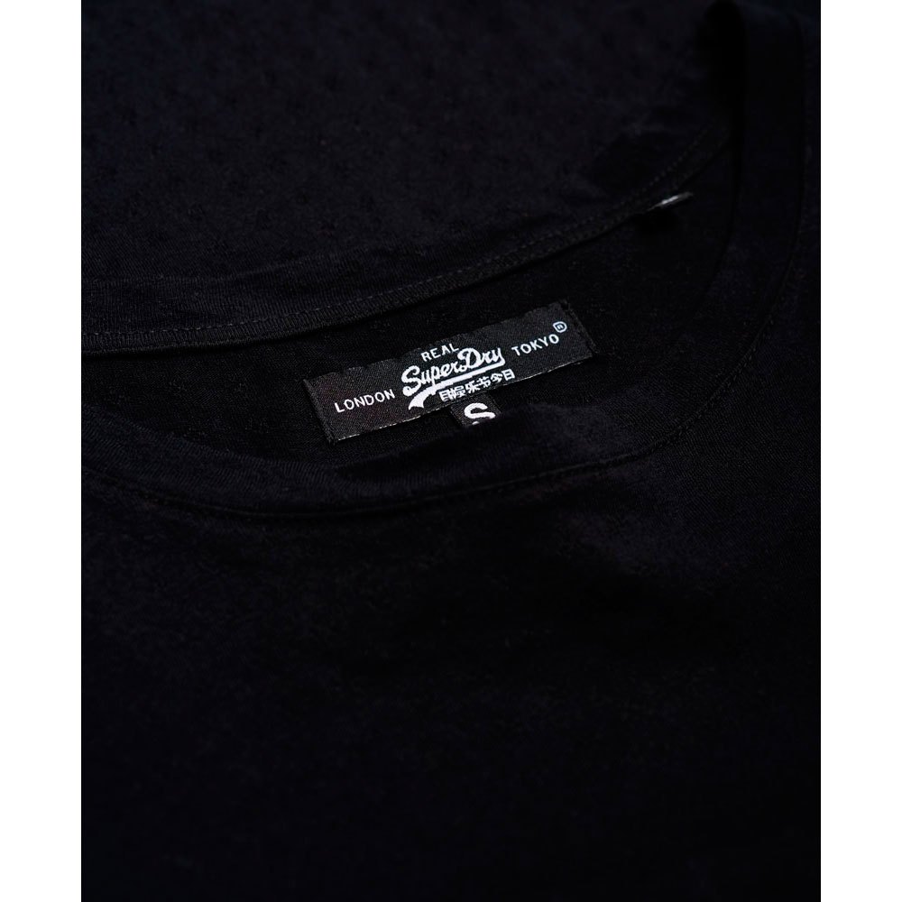Superdry T-Shirt Manche Courte Lace Pocket Crop