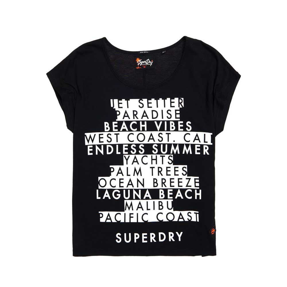 Superdry T-Shirt Manche Courte Boxy Text