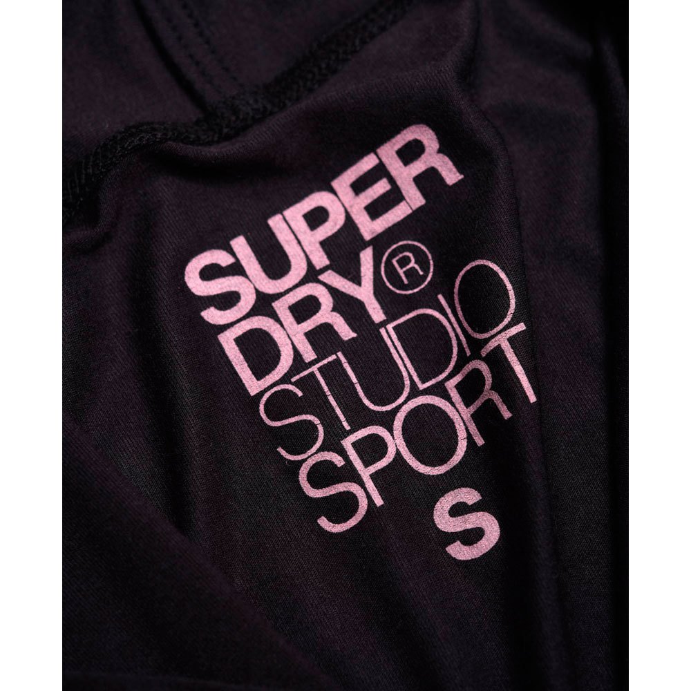 Superdry Studio Wrap Shrug Langarm T-Shirt