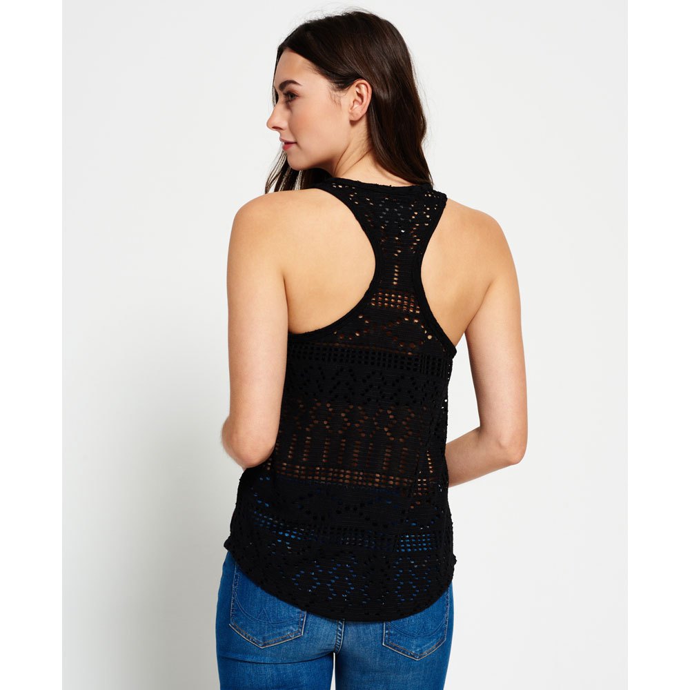 Superdry Crochet Knit Vest