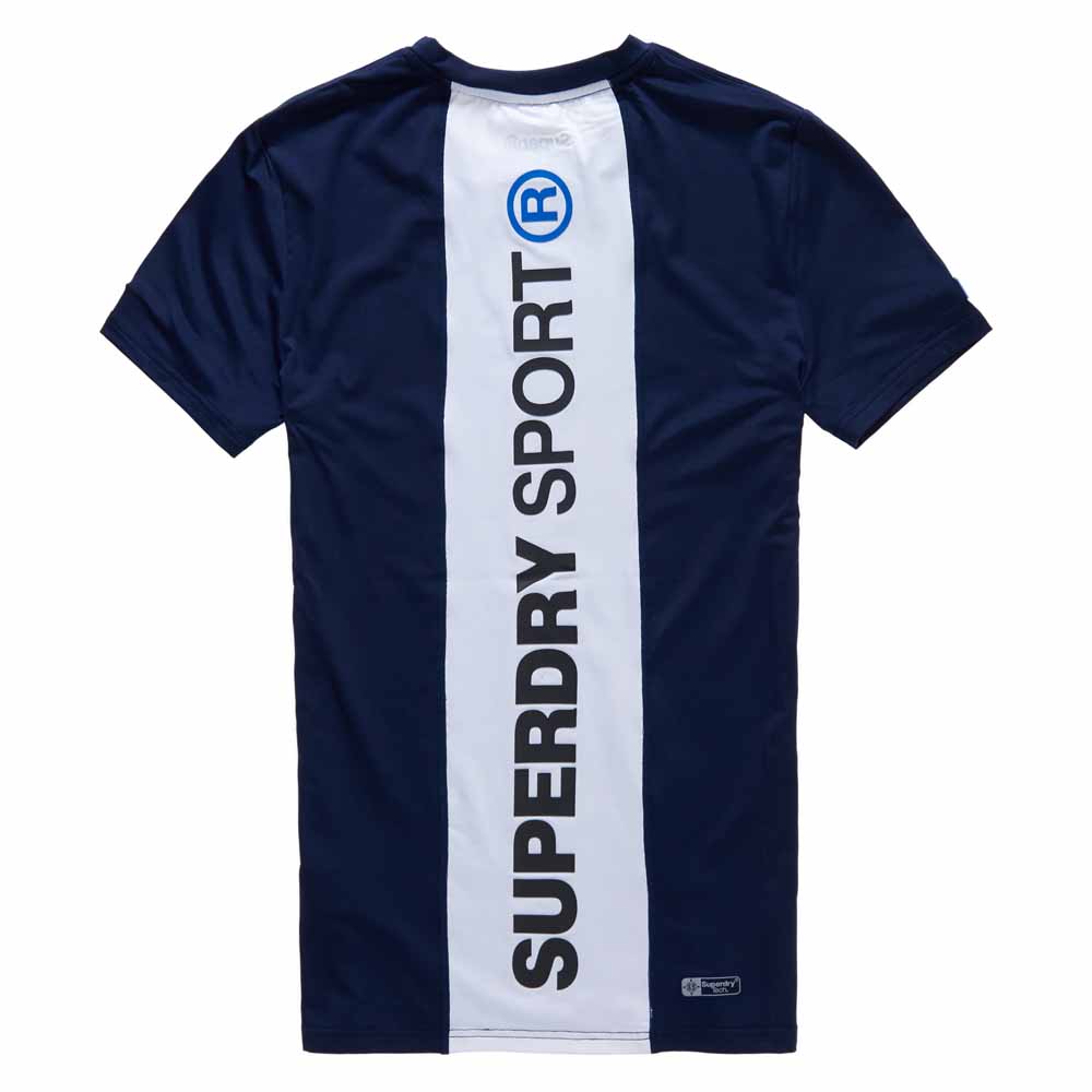 Superdry Sports Athletic Panel Short Sleeve T-Shirt