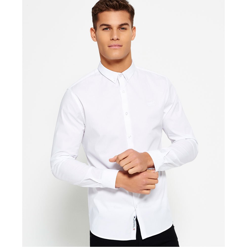 Superdry Tailored Slim Fit Long Sleeve Shirt
