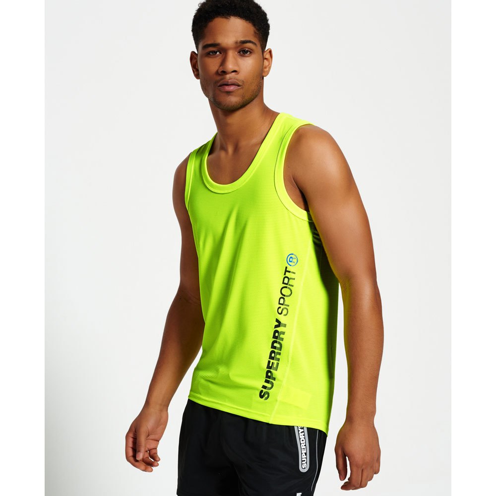 Superdry T-Shirt Sans Manches Sports Active Relaxed Fit