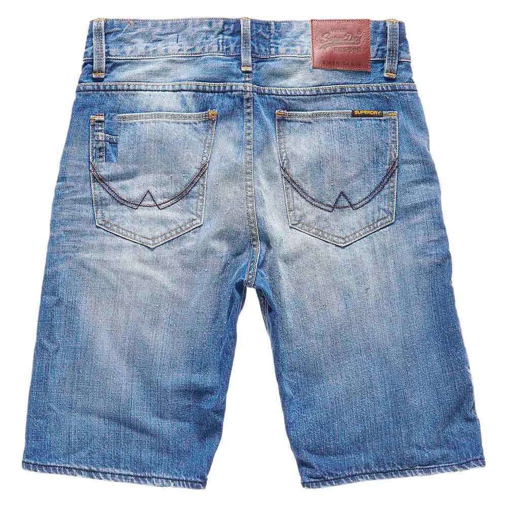 Superdry Biker Jeans-Shorts