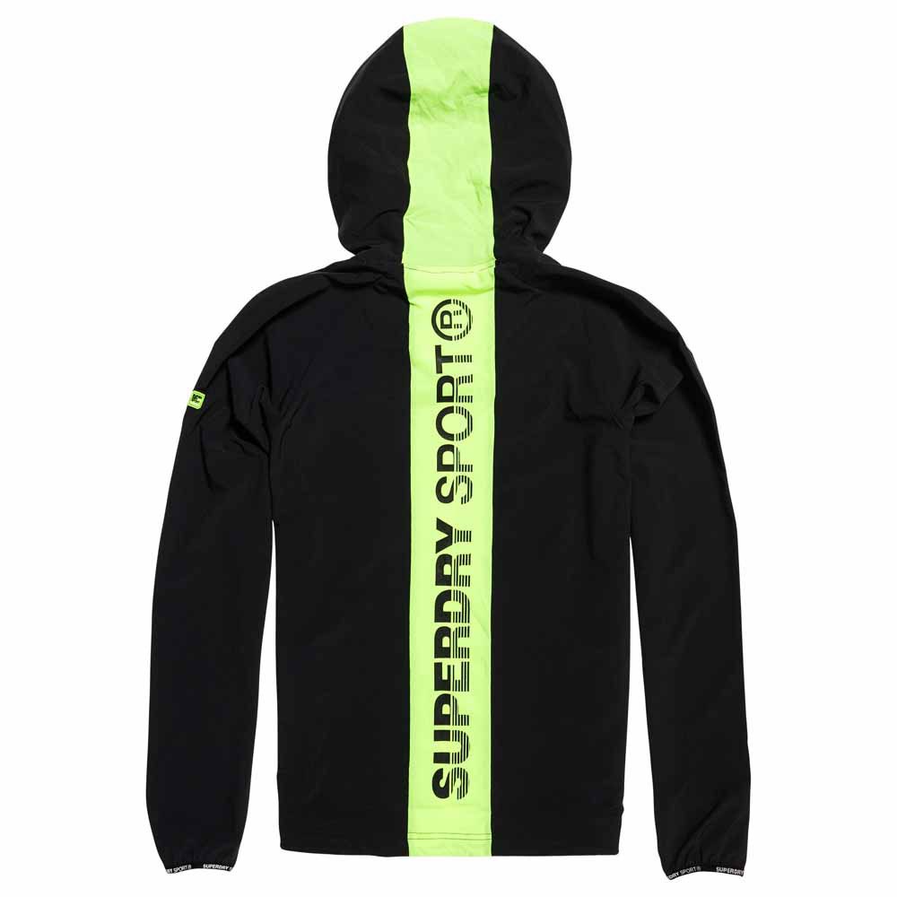 Superdry Giacca Con Cappuccio Sports Active Flash Running Shell