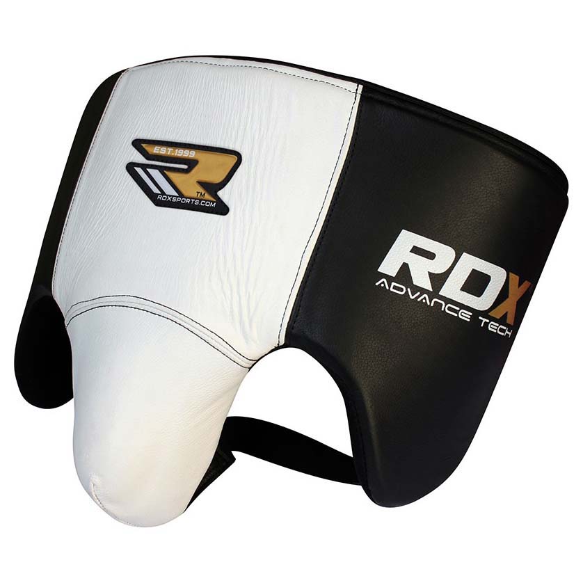 rdx-sports-coquillera-groin-guard-leather-new