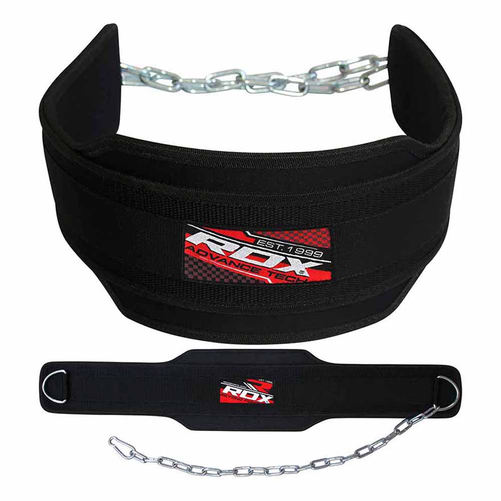RDX Advance Tech Dipping Chain Belt Weight Lifting Exercise Gym Training 