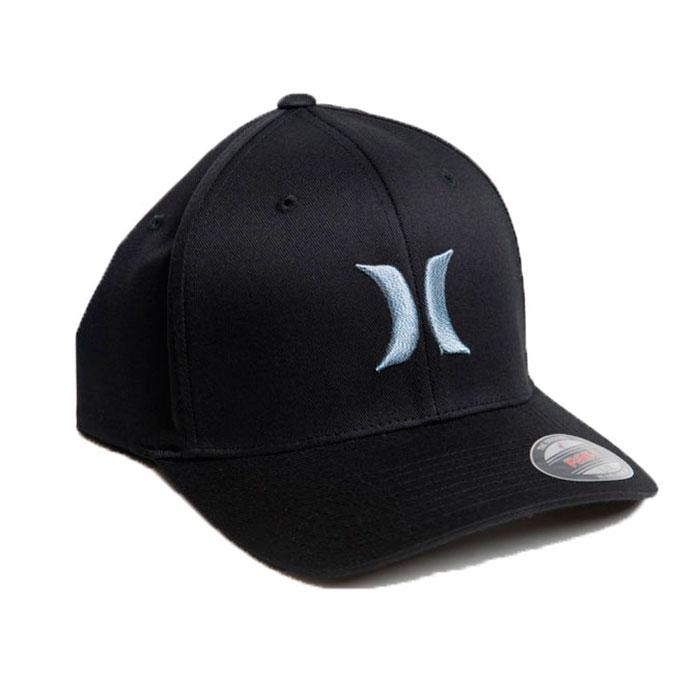 hurley-one---only-black---white-cap