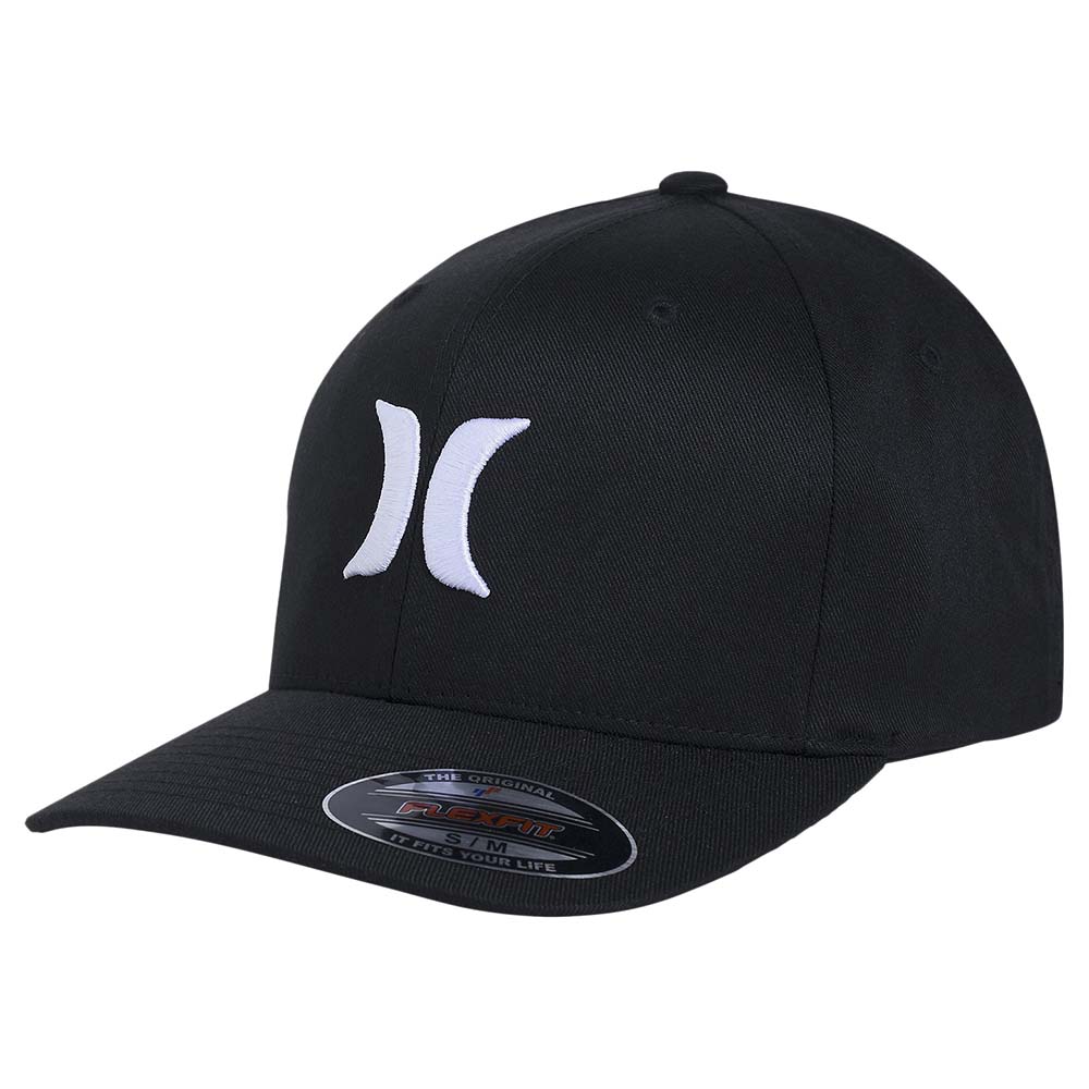 hurley-one---only-black---white-cap