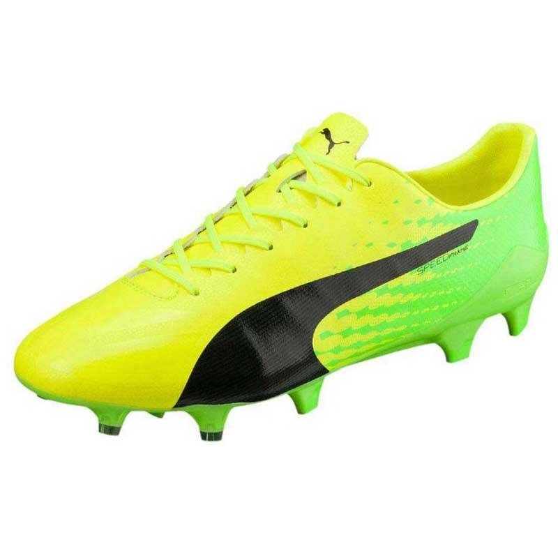 Puma Evospeed FG Football Boots Yellow Goalinn