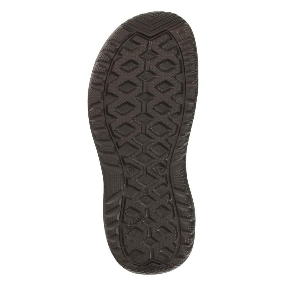 Crocs SWIFTWATER RIVER SANDAL Mens Touch Fastened Croslite Sports Sandals Black 