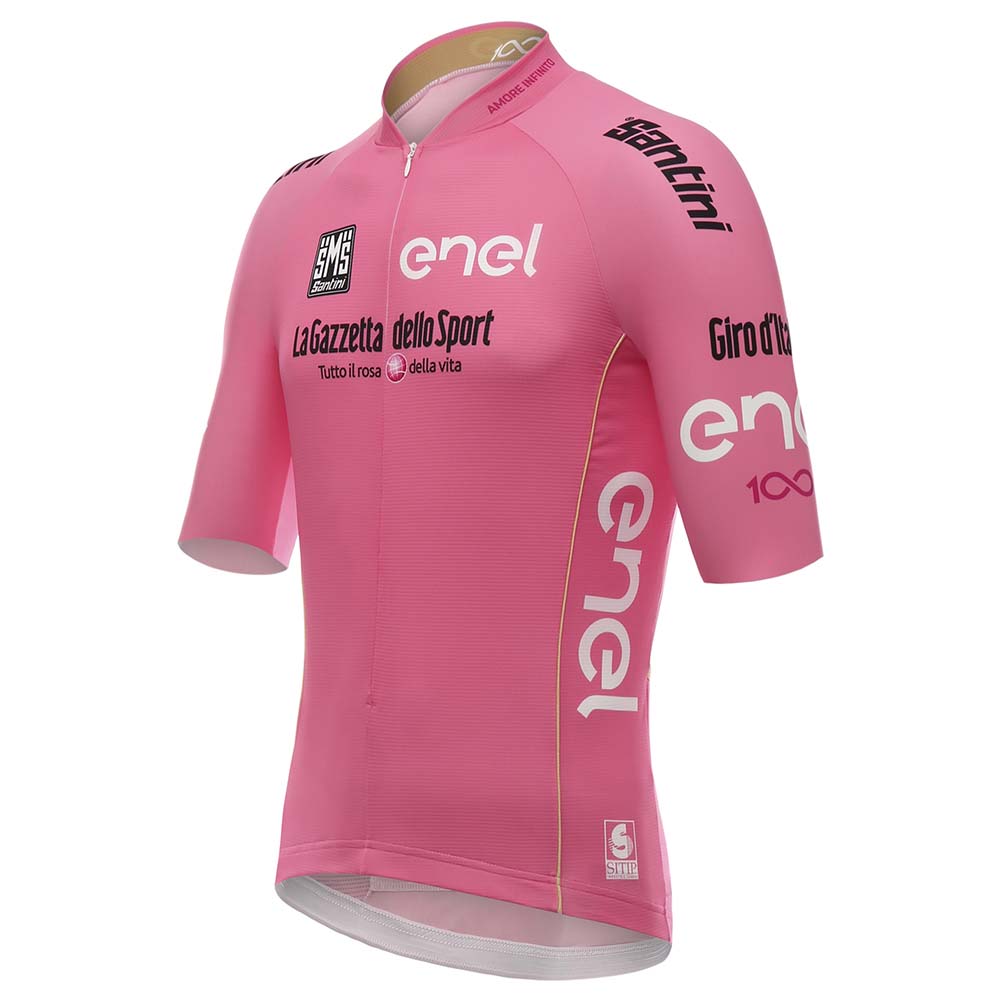 Details about   2017 Giro d'Italia Stage 1 Sardinia Cycling Jersey Made in Italy by Santini 