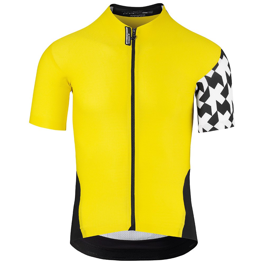 høflighed Fugtig Folde Assos Equipe EVO 8 Short Sleeve Jersey, Yellow | Bikeinn