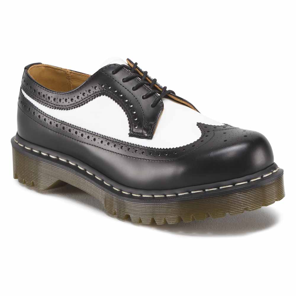 Dr martens Smooth Brogue Bex Shoes Sort | Dressinn Sko
