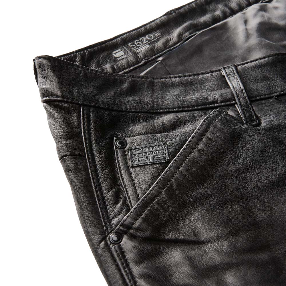 G-Star Pantalones 5621 Elwood Leather Tapered