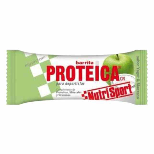 Nutrisport Proteína 24 Yogur Yogur T E Caixa De Barras Energéticas Da Apple