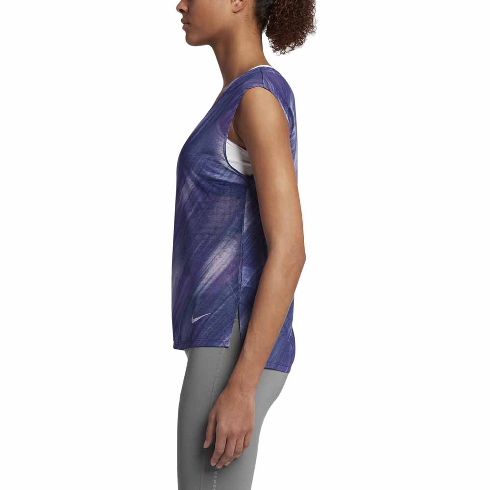 Nike Breathe TopCool Printed Korte Mouwen T-Shirt