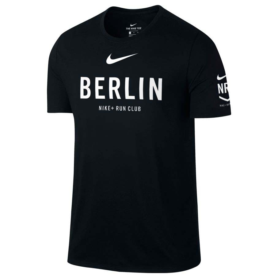 Nike Dry Double Short Sleeve T-Shirt Black | Runnerinn
