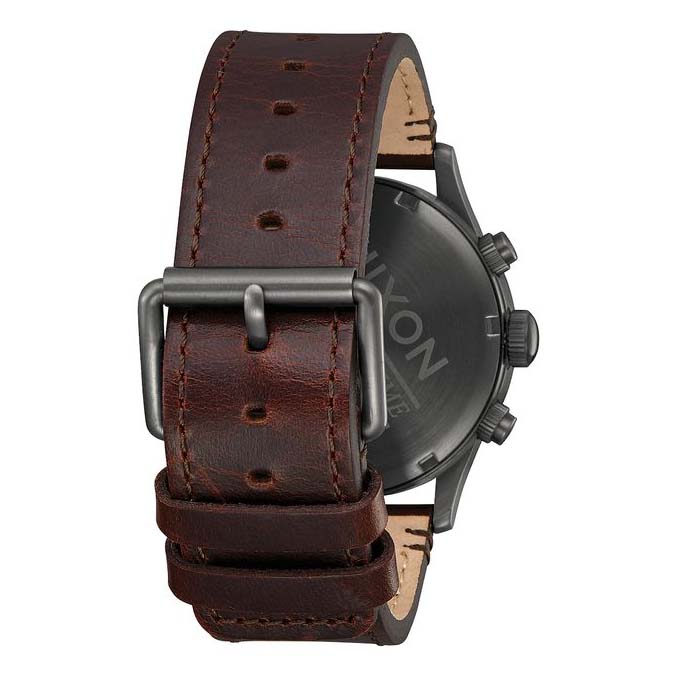 Nixon Reloj Sentry Chrono Leather