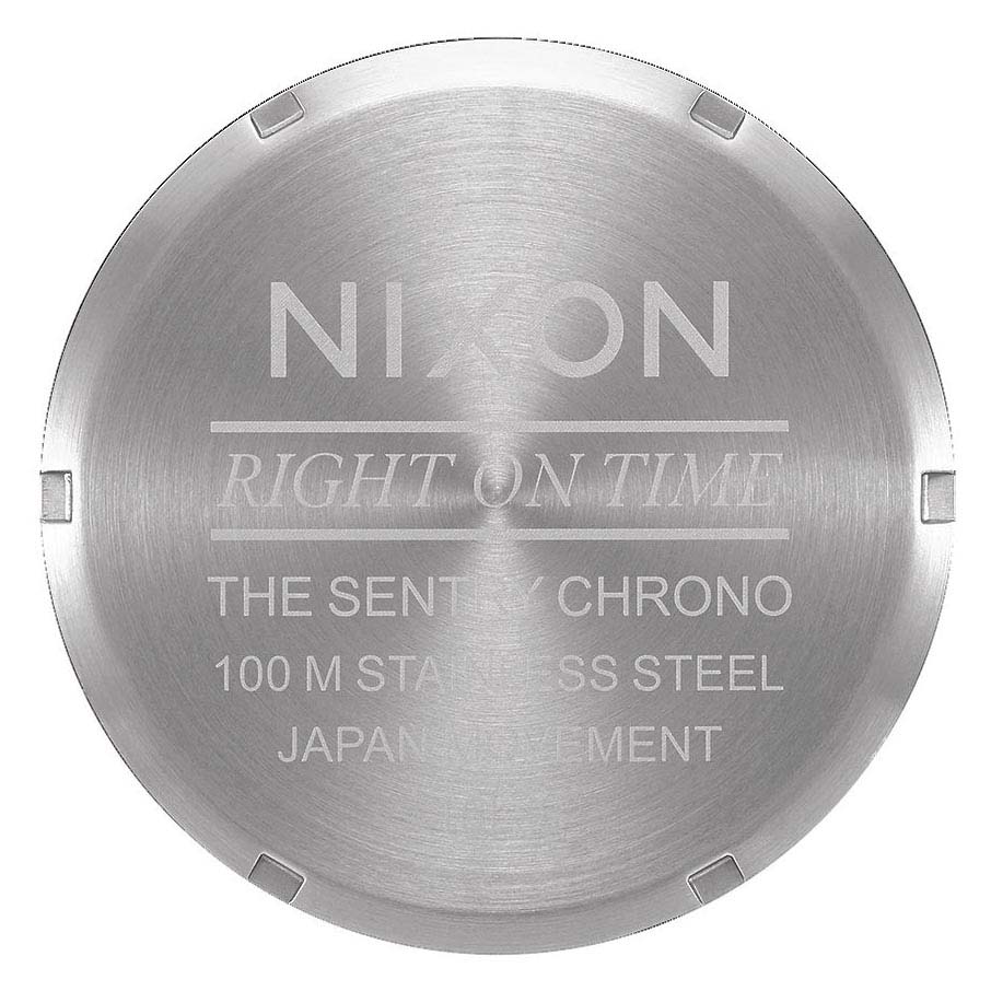 Nixon Sentry Chrono Leather Klok