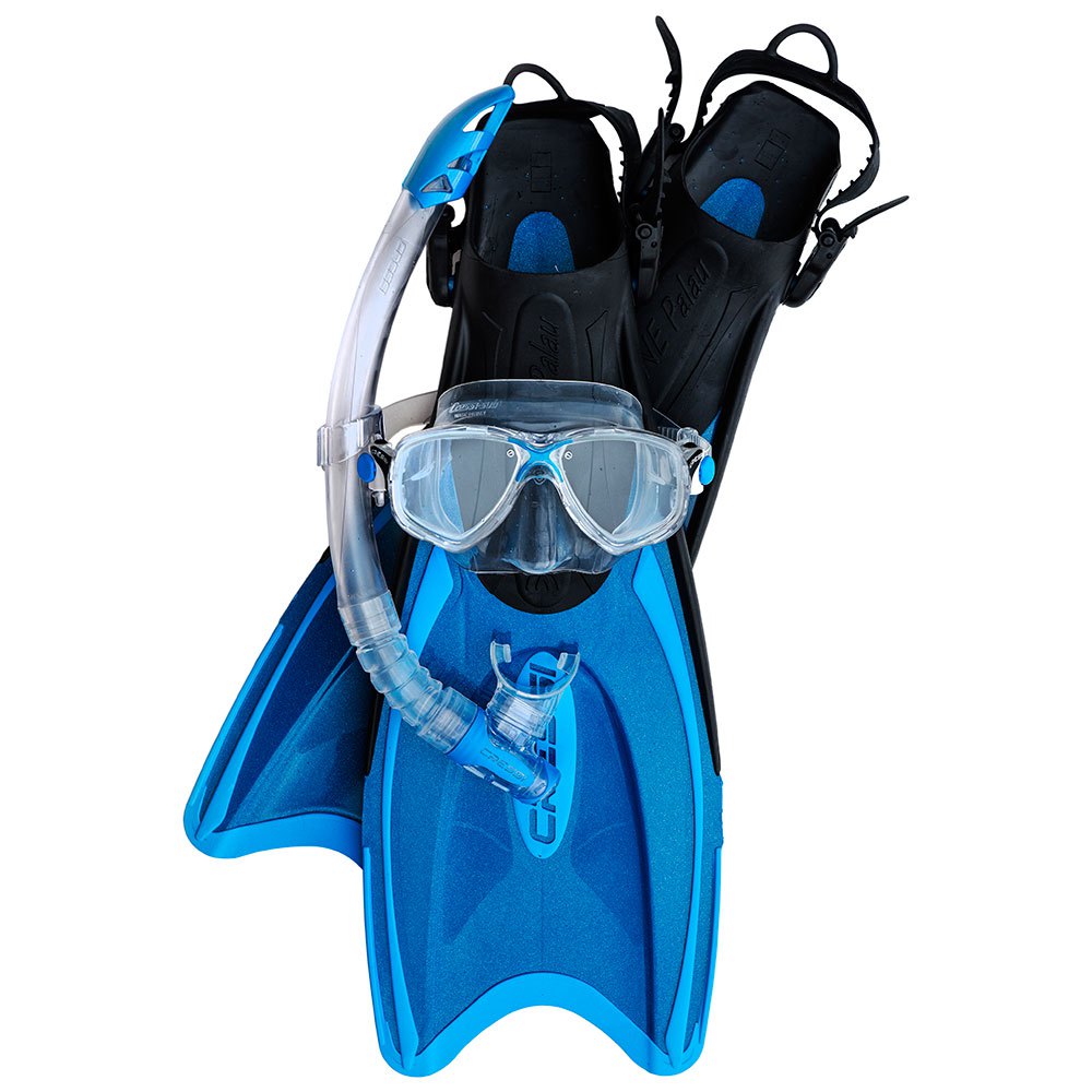 Cressi Lightweight Travel-Friendly Snorkeling Set 