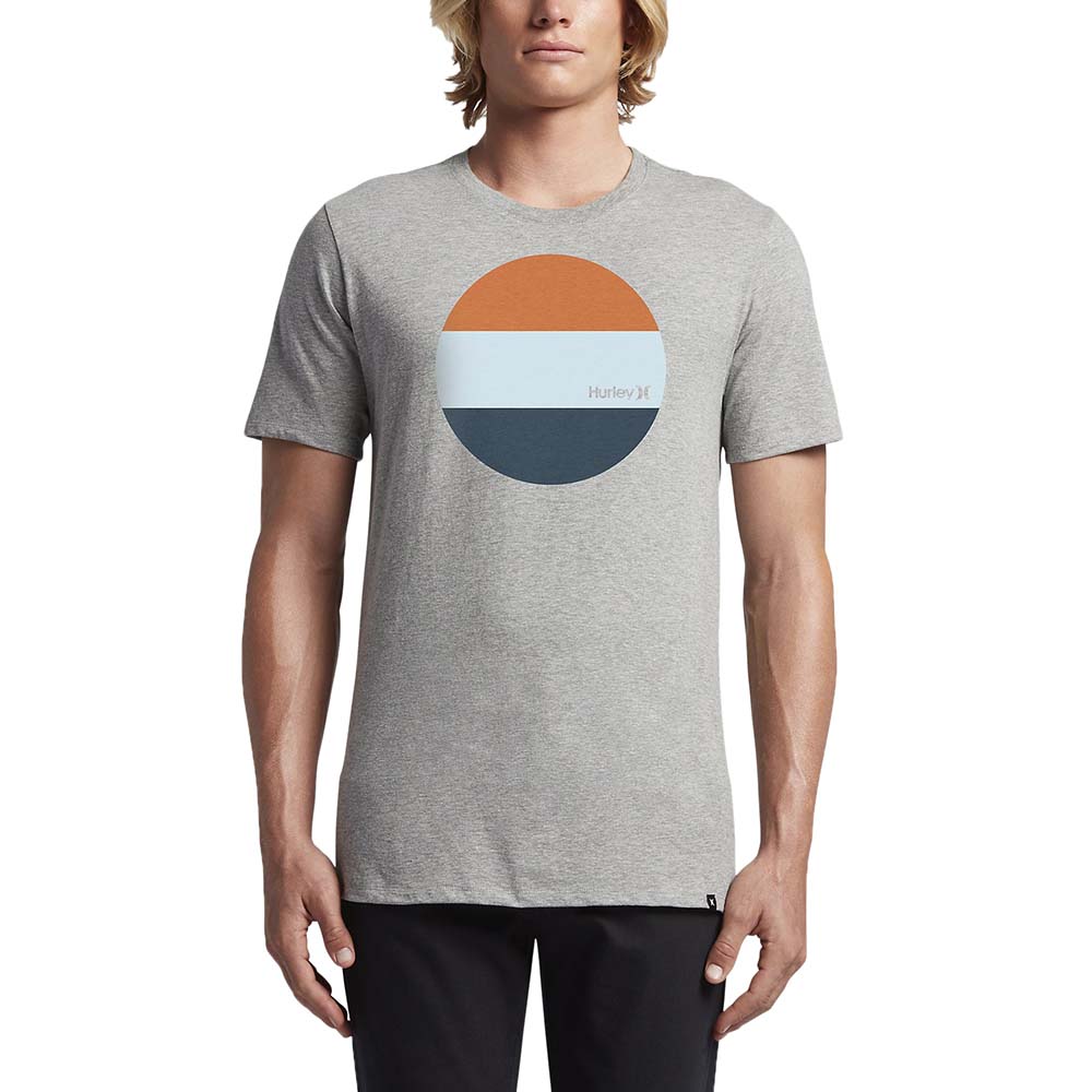 hurley-circular-block-korte-mouwen-t-shirt