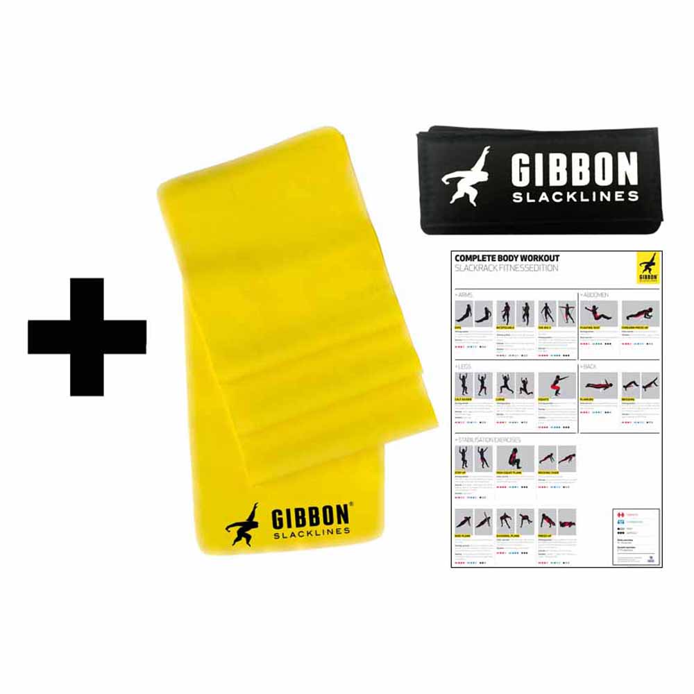 Gibbon slacklines Slakk Line Slack Rack Fitness Edition