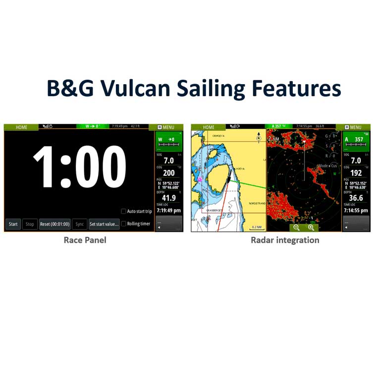 B&G Con Cartografia Vulcan9 FS