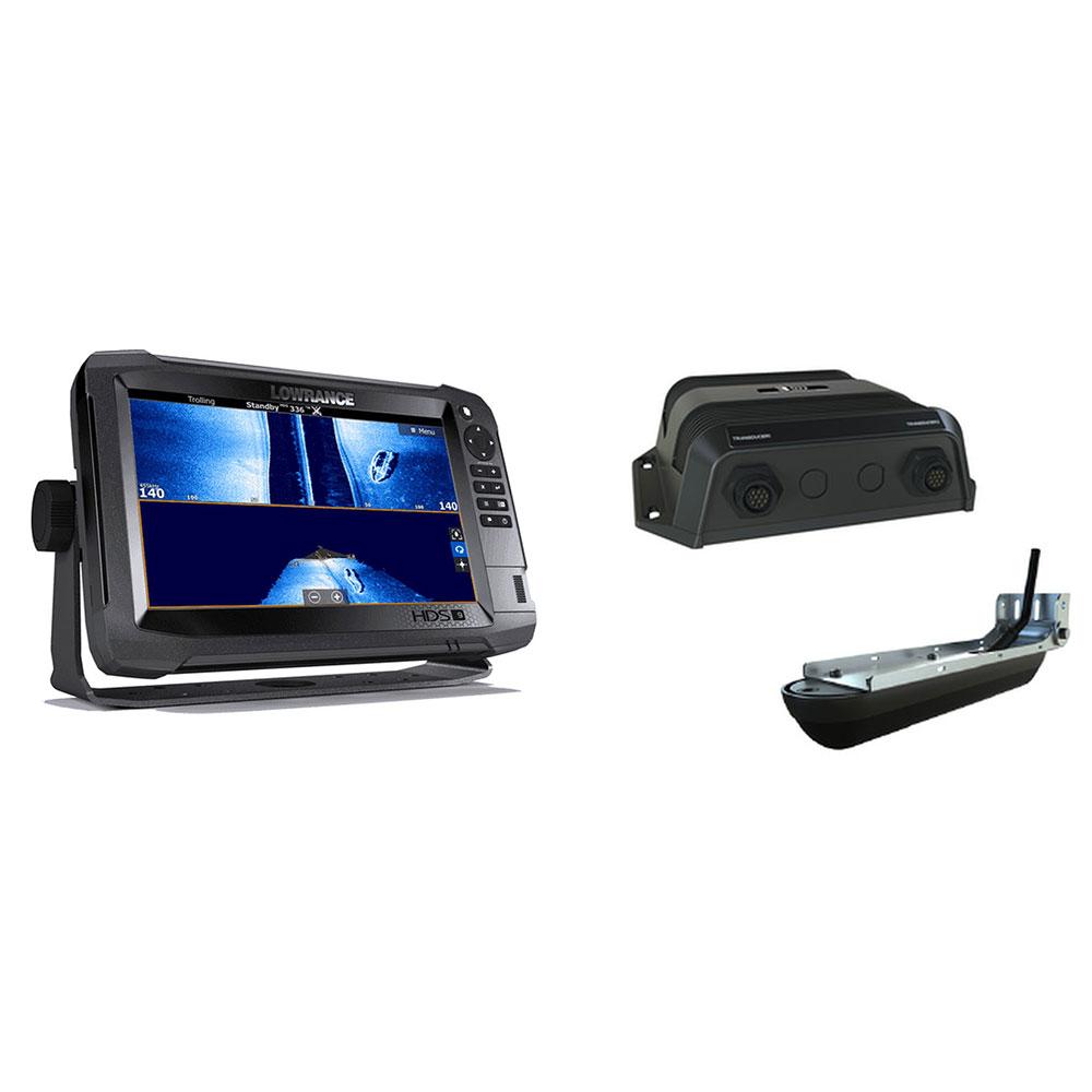 lowrance-hds-9-carbon-row-med-high-3d-bundle-con-transductor