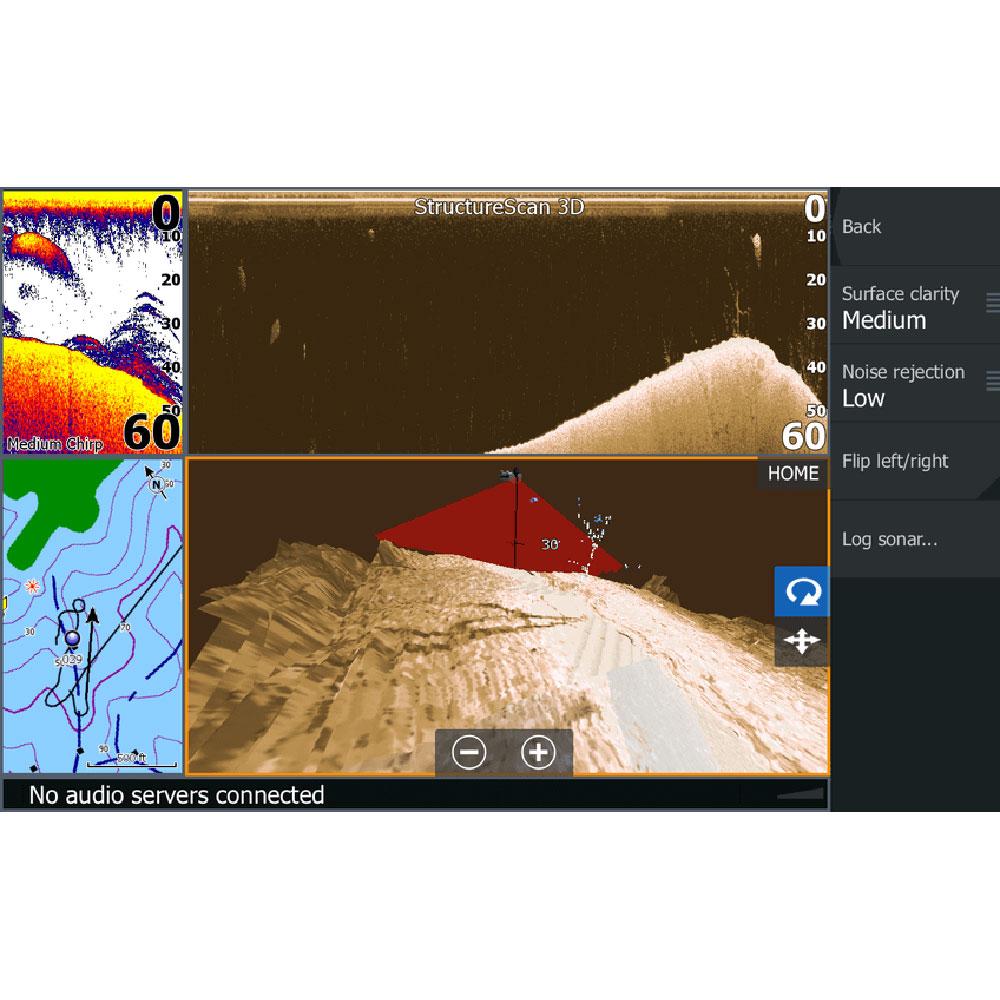 Lowrance HDS-9 Carbon ROW Med/High/3d Bundle Con Transductor