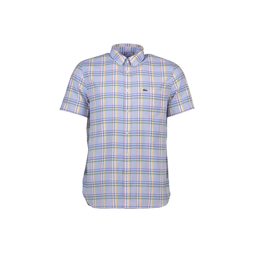 lacoste-slim-fit-colorful-checked-poplin-shirt