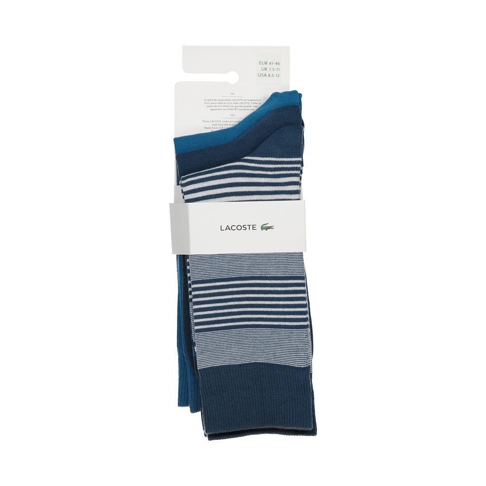 lacoste-calcetines-striped-and-unicolor-3-pares