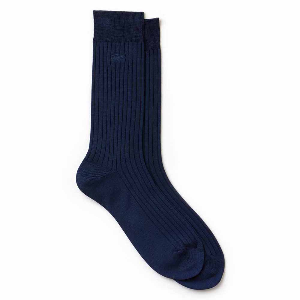 lacoste-chaussettes-ribbed-solid-in-mercerized-blend