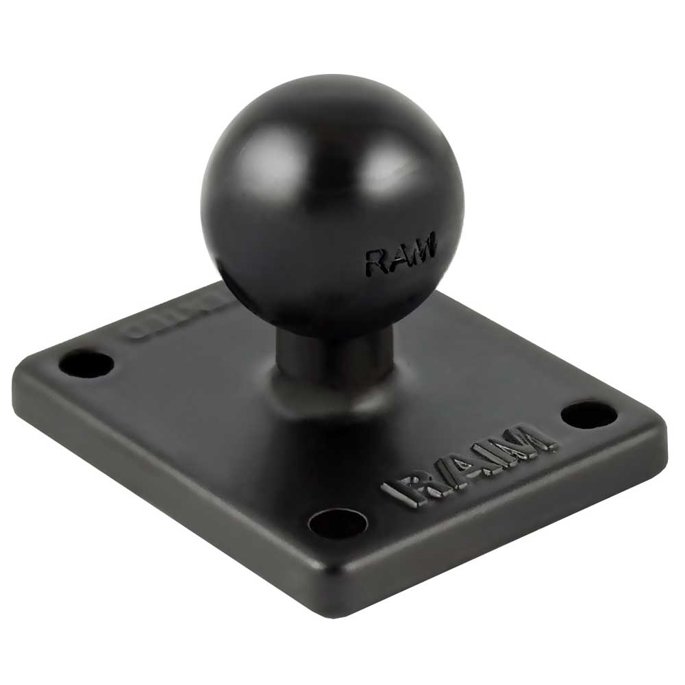 Ram mounts Stöd 2x1.7 ´´ Base With 1 ´´ Ball And Universal AMPs Hole Pattern