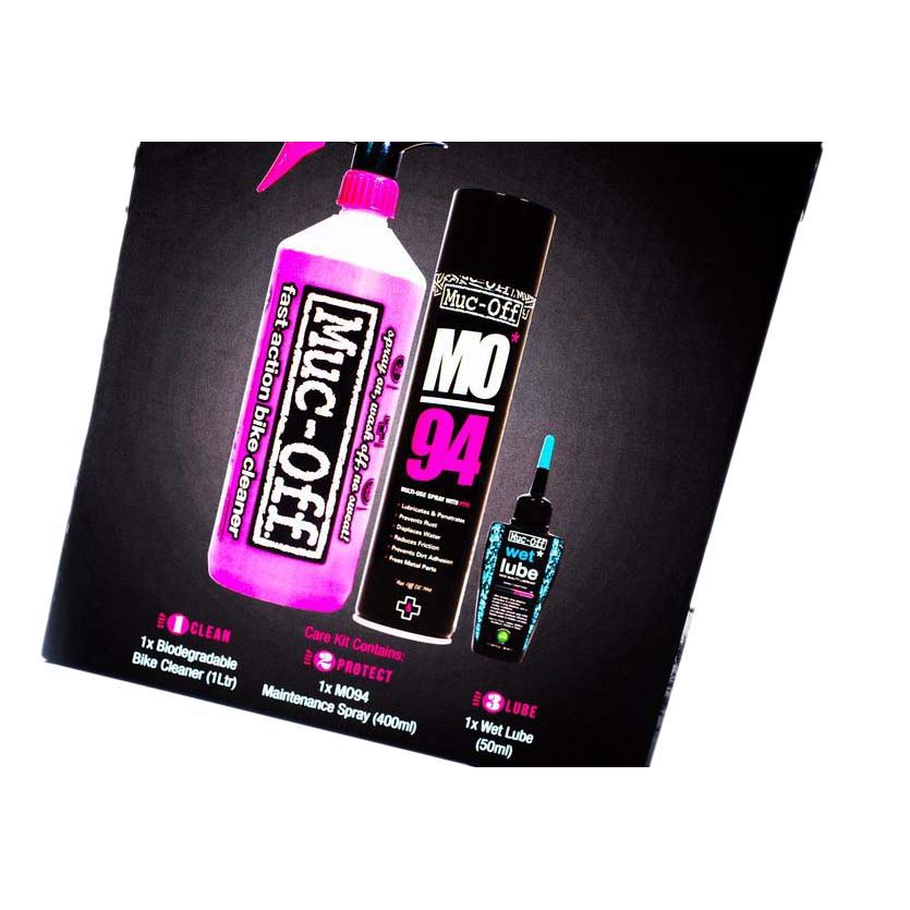 Muc off Addetto Pulizie Wash Protect And Lube Kit