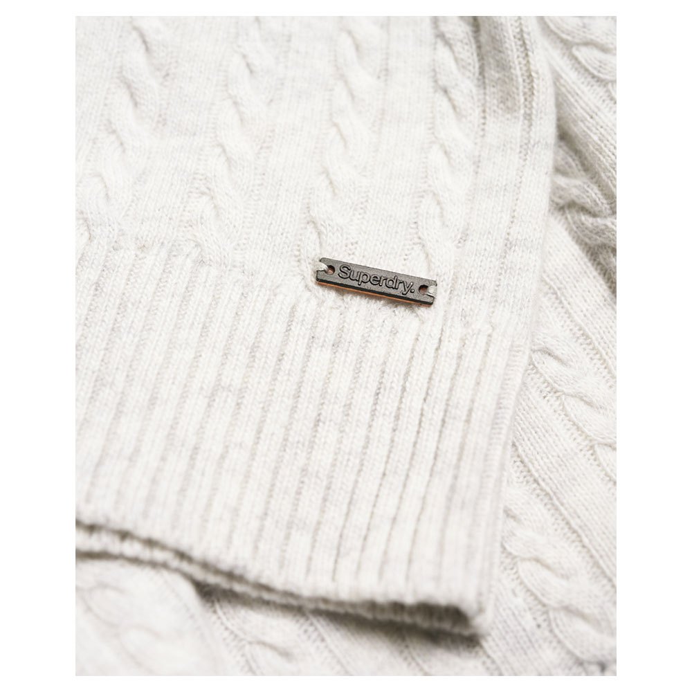 Superdry Luxe Mini Cable Knit Pullover