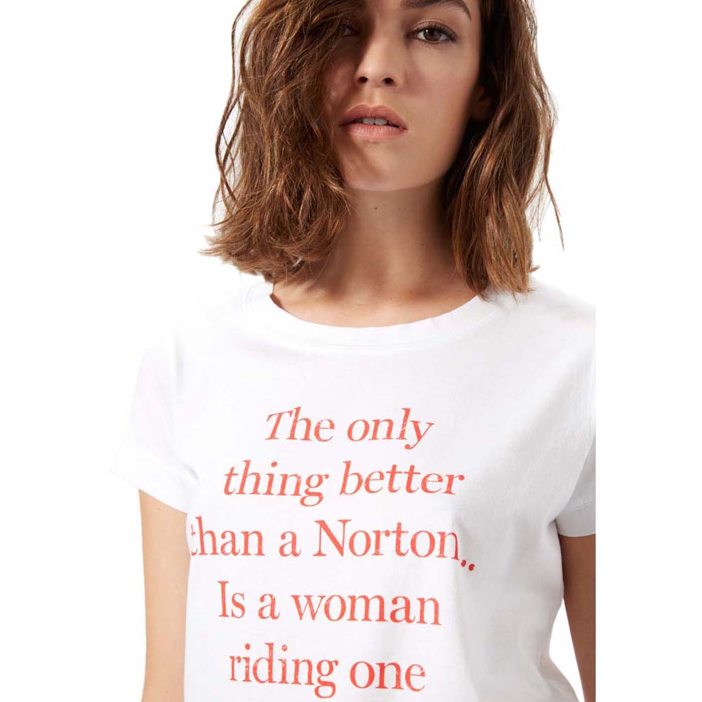 Norton T-Shirt Manche Courte Bardot