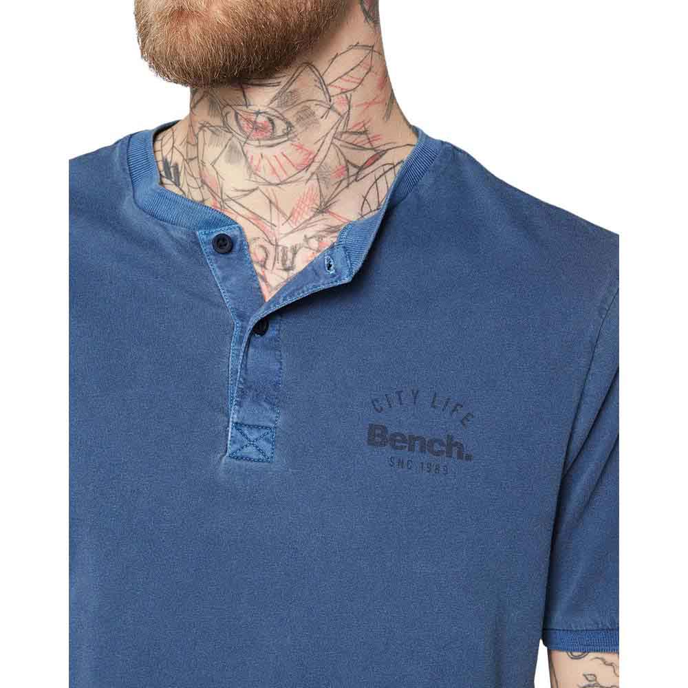 Bench Henley Short Sleeve T-Shirt