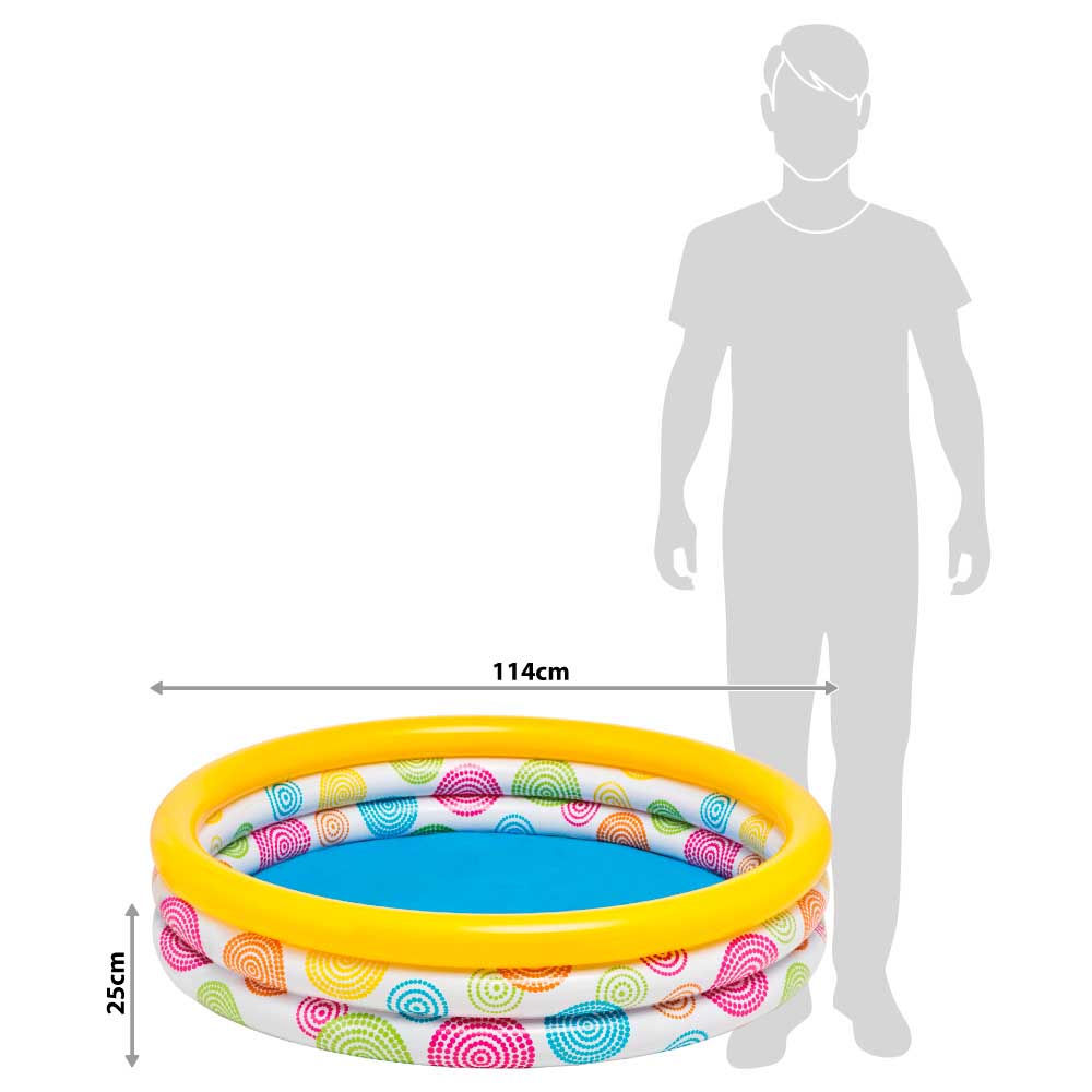 Intex 3 Rings Inflable Schwimbad