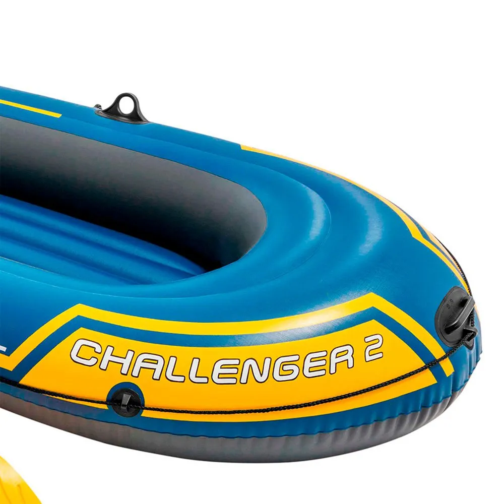 Intex Challenger 2 Inflatable Boat Yellow | Waveinn
